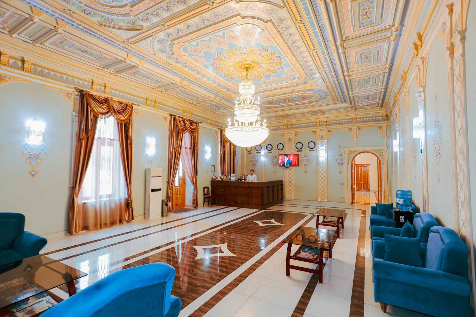 Hotel Yangi Sharq Samarcanda Exterior foto
